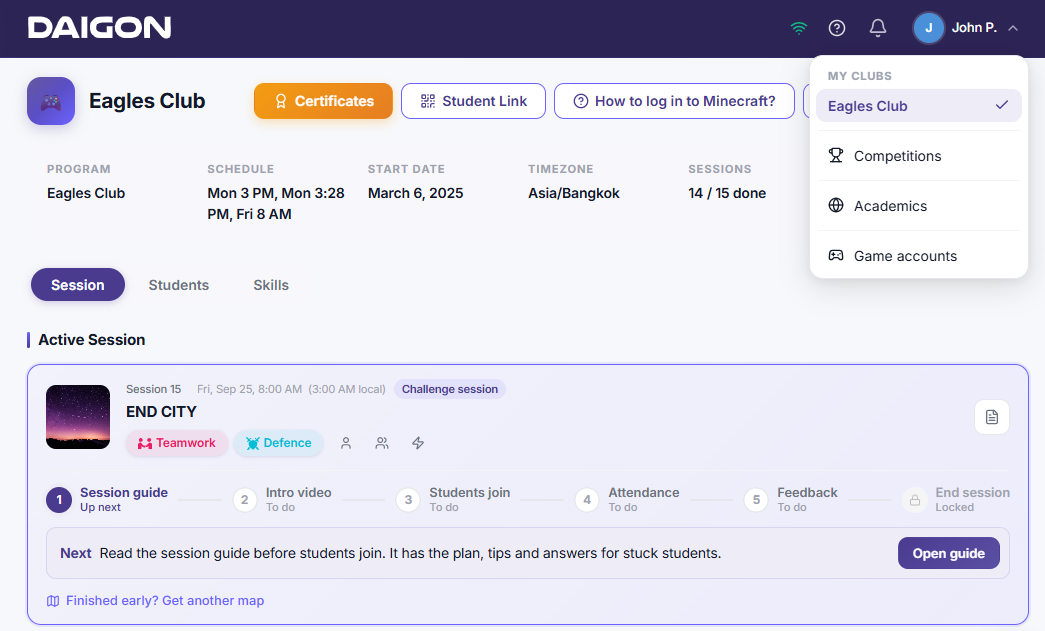 The DAIGON platform
