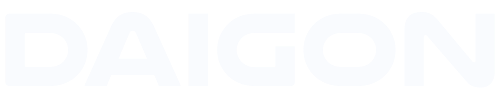 DAIGON wordmark in white